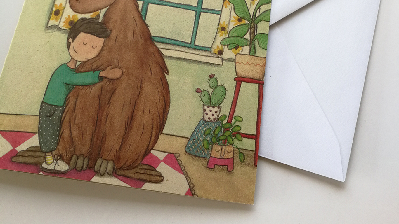 Ik maakte deze kaart niet alleen.