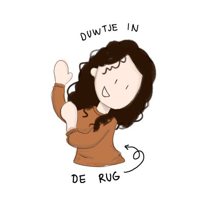 Duwtje in de rug